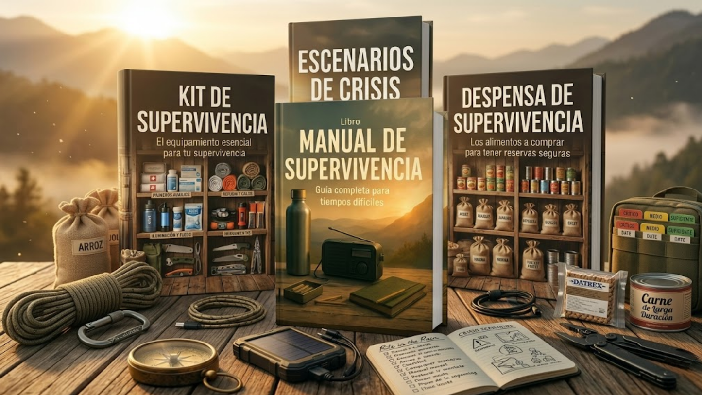 Manual de Supervivencia + 3 Guias de Regalo